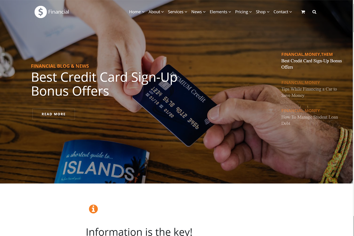 Financial Accounting WordPress Theme, a WordPress Template by Visualmodo (Photo 22 of 41)