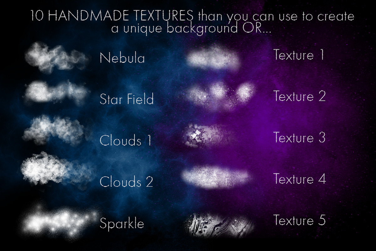 Procreate Galactic Lettering Bundle preview 7