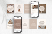 Coach Carousel Instagram Posts Beige, a Social Media Template by DigiPax (Thumbnail 5 of 11)