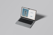 Macbook Mockup Set | 25 PSD files, a Mac Mockup by rahmatmoscae (Thumbnail 26 of 26)