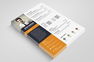 Clean Job CV Resume Word Template