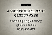 Cobweb Typewriter Font, a Font by OMG IT'S LINDZ (Thumbnail 3 of 5)