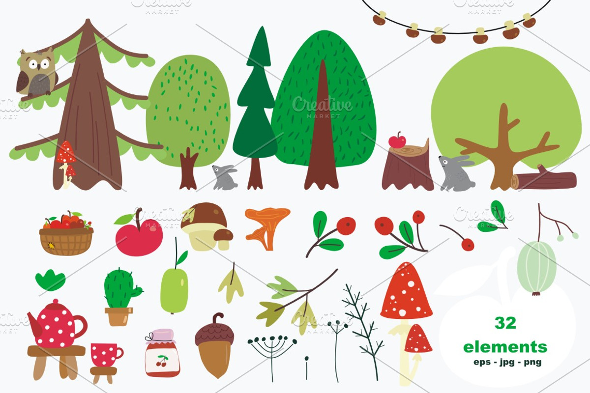 Hedgehog in the forest, a Work Illustration by Svetlana Loseva (Photo 3 of 7)