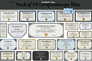 20 Creative editable Certificate, a Branding & Logo Template by Aban's World (Thumbnail 10 of 16)