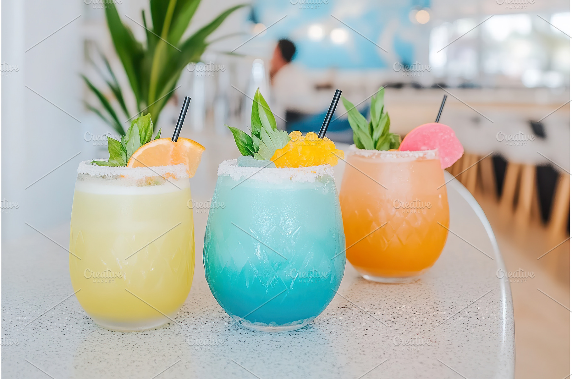Colorful refreshing tropical, a Food & Drink Photo by Lermont51