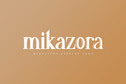 mikazora || Beautiful Display Font, a Script Font by Analogous (Thumbnail 1 of 13)