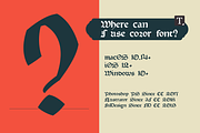 Medieval Knots Drop caps font, a Blackletter Font by kaer_shop (Thumbnail 3 of 9)