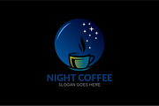 Night Coffee - Logo Template, a Branding & Logo Template by Twelve.std (Thumbnail 3 of 3)