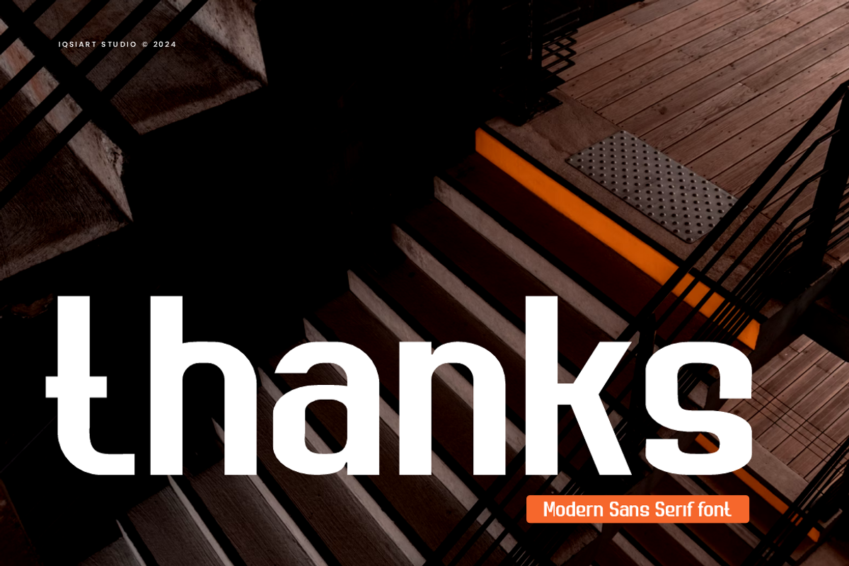 Elyaso - Corporate Logo Font, a Sans Serif Font by Iqsiart Studio (Photo 7 of 7)