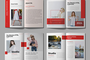 PhotoBook Magazine Layout