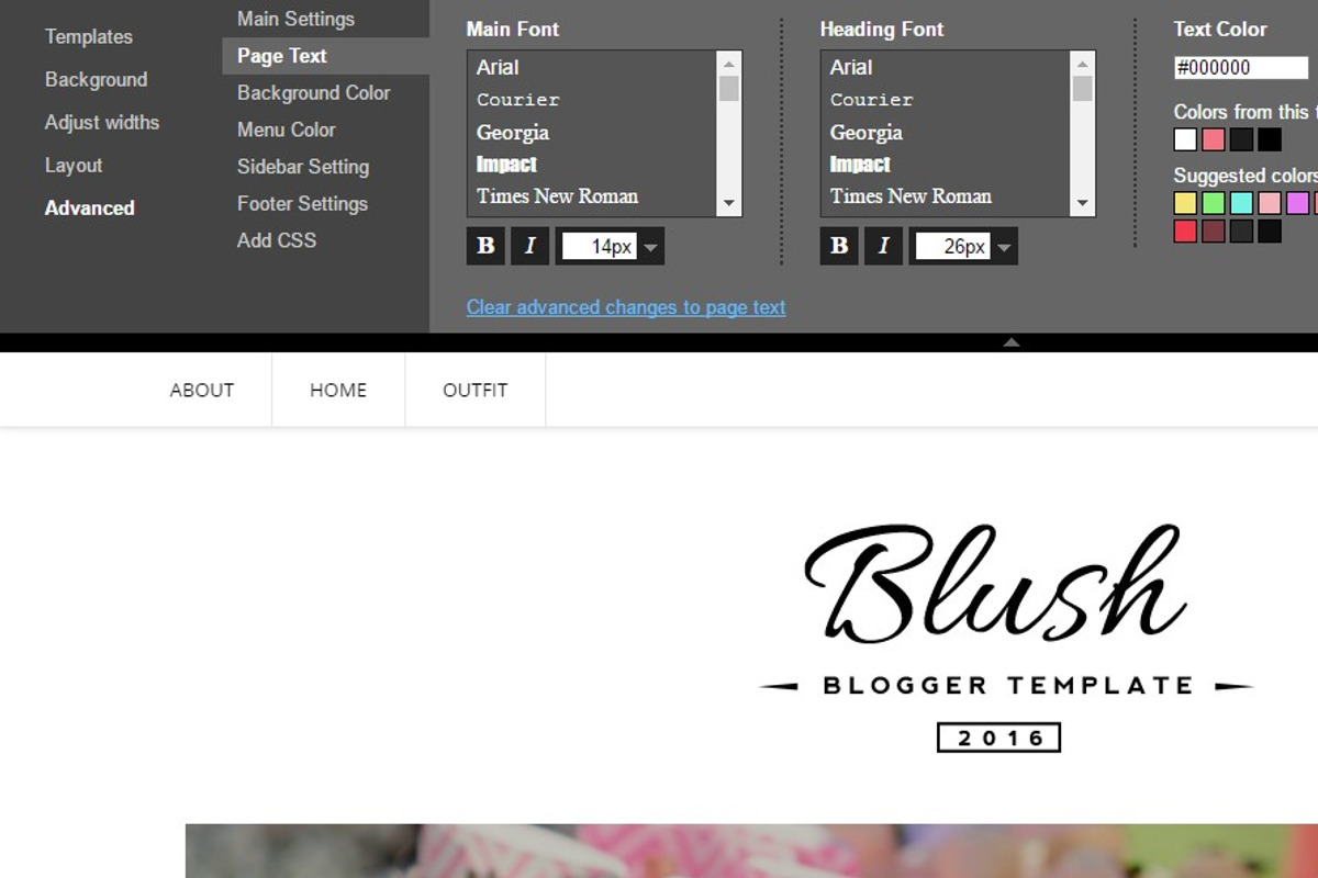 Blush Responsive Blogger Template, a Websites & App Template by bthemez (Photo 5 of 5)