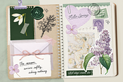 BREATH OF SPRING Scrapbooking Bundle, an Object Graphic by Moon Starer Studio (Thumbnail 4 of 10)