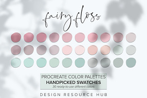 Fairy Floss Procreate Palette