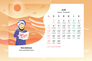 2020 Calendar - Muslim Scientist, a Stationery Template by Ted-sign (Thumbnail 33 of 39)