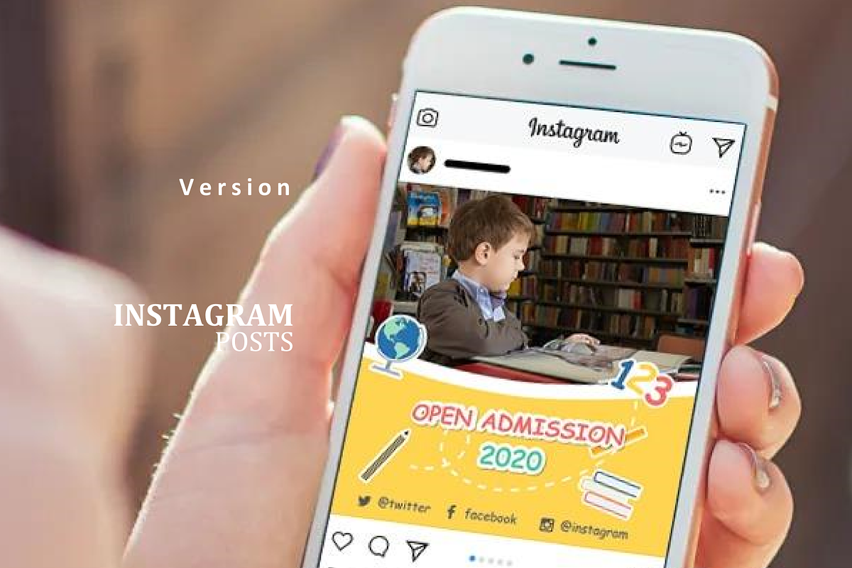 Back to school ig stories and posts, a Social Media Template by rivatxfz (Photo 3 of 4)
