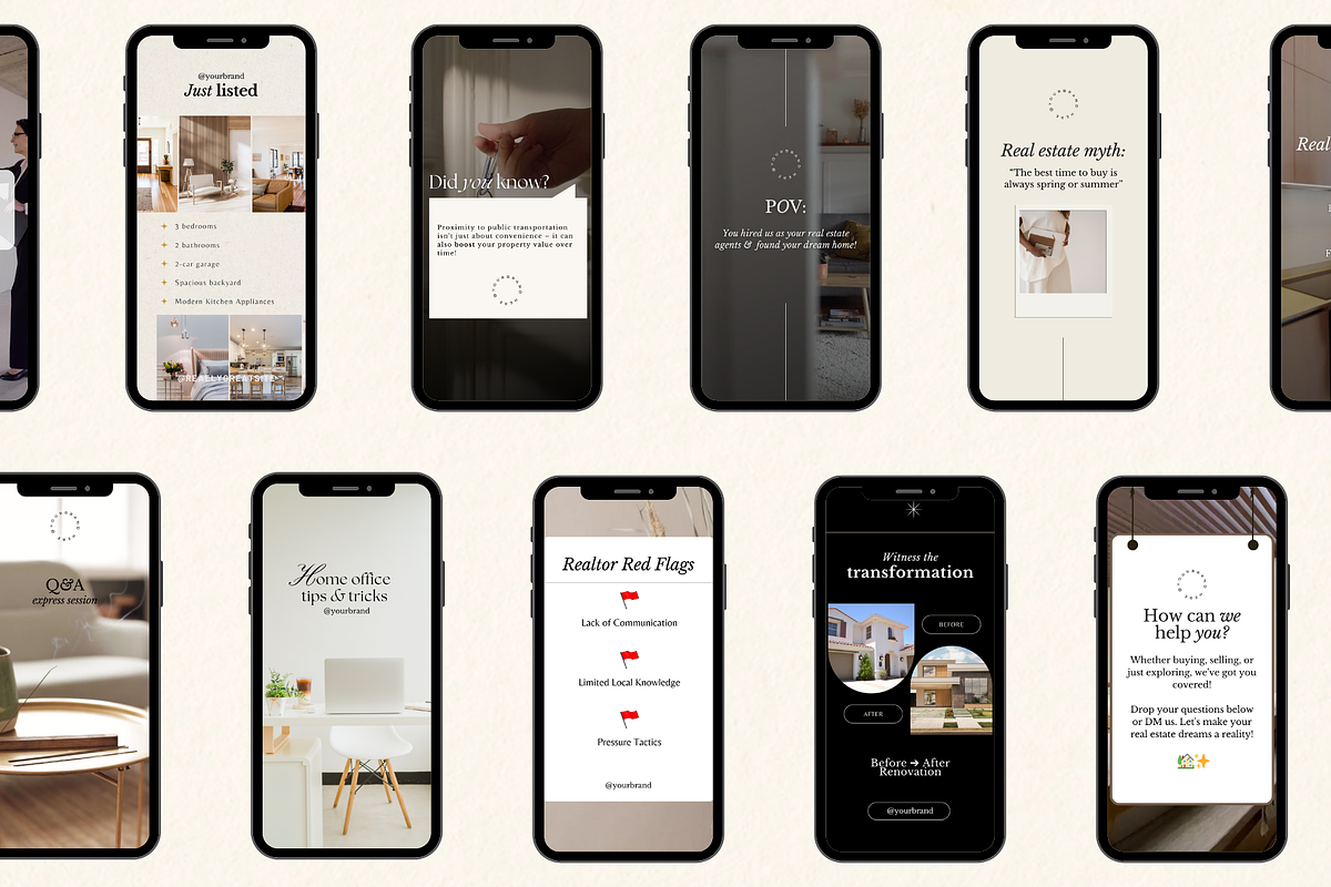Real Estate Instagram Reels Template preview 8