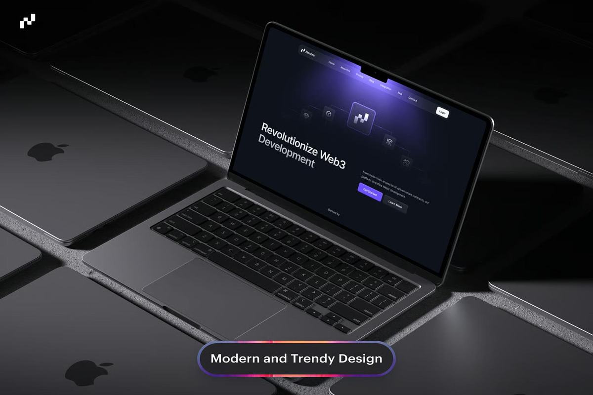 Nexora SaaS Website Template UI Kit, an UI Kit Template by Lumina_ui_ux202 (Photo 7 of 8)
