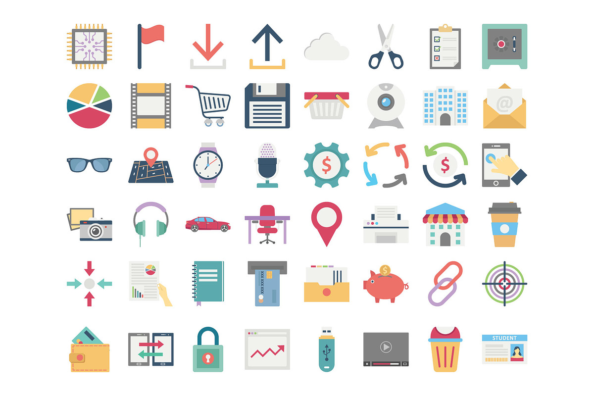 Professional Office & Workroom Icons, an Icon by Vector Portal (Photo 2 of 6)
