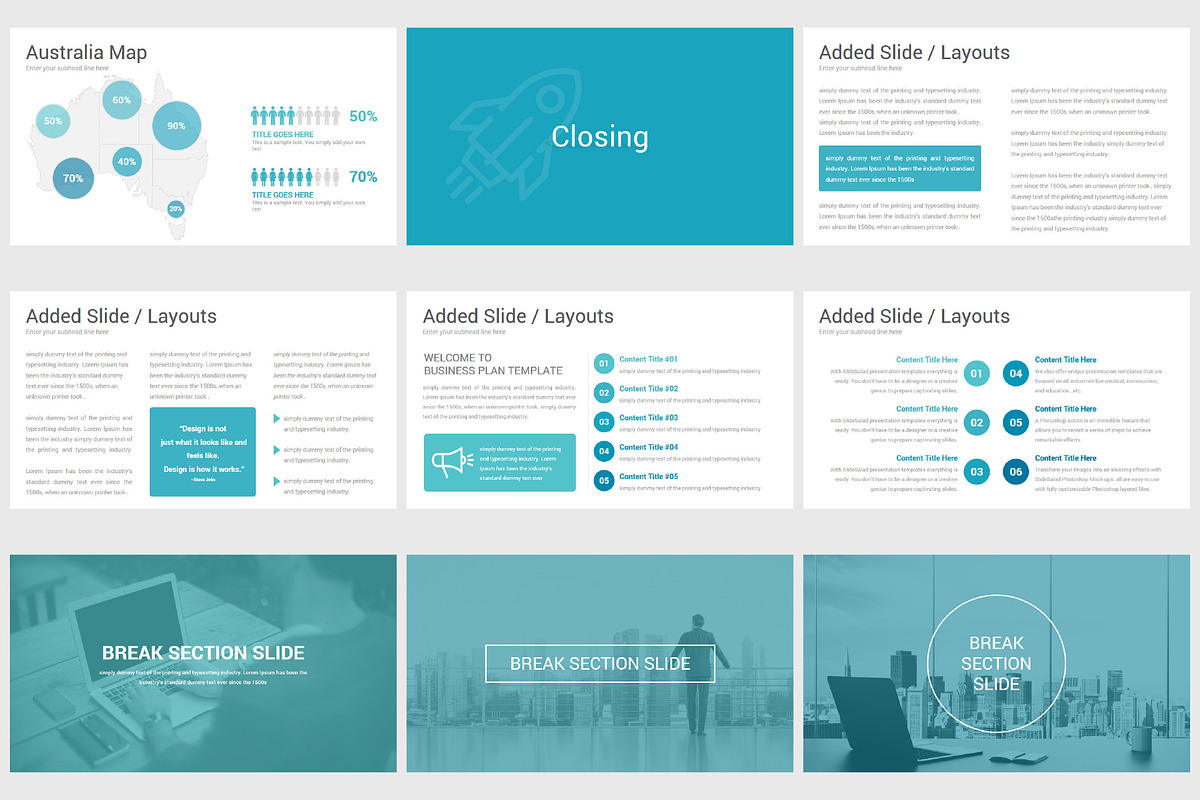 Business Plan Google Slides Template, a Presentation Template by SlideSalad (Photo 33 of 35)