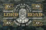 Evereast Slab Stencil, a Slab Serif Font by Nocturnal Workspace (Thumbnail 3 of 9)