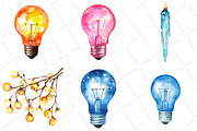 Christmas Light Clipart, an Illustration by DreamPrint404 (Thumbnail 5 of 6)