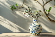 Toile De Jouy Vintage Floral Pattern, a Pattern Graphic by Olya Creative (Thumbnail 6 of 8)