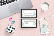 Pastel Color Bussiness Card Template, a Business Card Template by MH Design Template (Thumbnail 1 of 6)