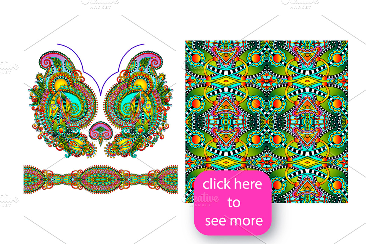 314 PAISLEY DESIGN, a Pattern Graphic by karakotsya (Photo 17 of 33)