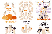Spooky Night halloween clip art, a Seasonal Illustration by BilberryCreates (Thumbnail 12 of 16)