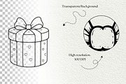 Christmas Doodle SVG Graphics, a Seasonal Illustration by DENIDigitalArtSudio (Thumbnail 9 of 9)