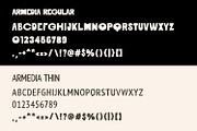 Armedia Font, a Font by Arendxstudio (Thumbnail 8 of 8)