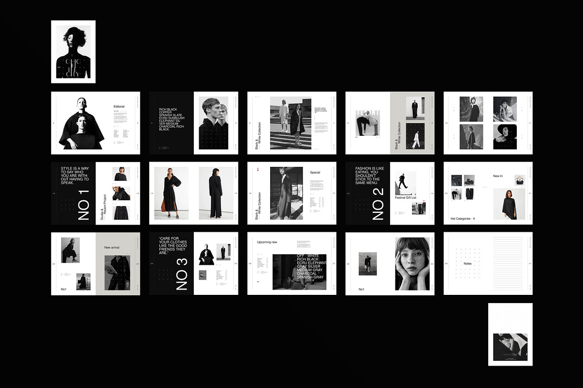 Fashion Catalog / Lookbook, a Brochure Template by S A N D Y (Photo 11 of 11)