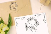 Krisan | Flower Font, a Symbol Font by Joko Setiono (Thumbnail 4 of 10)