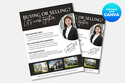 Realtor Buying or Selling Flyer, a Flyer Template by M9 Design (Thumbnail 3 of 5)