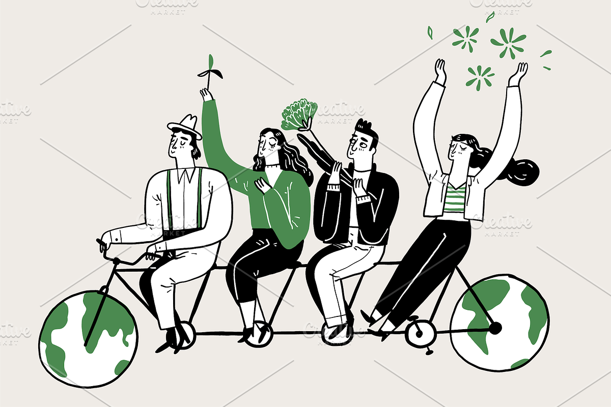 Go Green Illustrations, a Decorative Illustration by Huza Studio (Photo 7 of 7)
