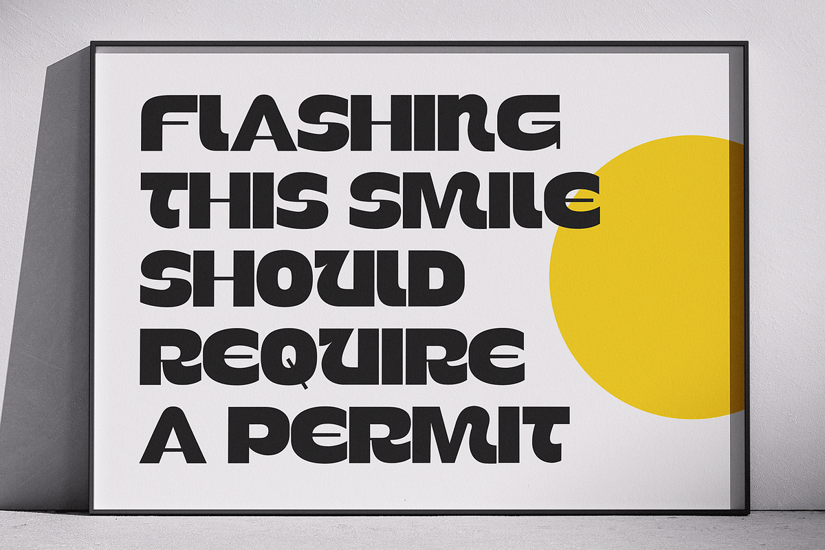 Bulock – Bold Sans Serif Typeface, a Sans Serif Font by overlaytemplates (Photo 2 of 5)