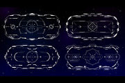 HUD aim control frame interface, a Technology Illustration by Vector Tradition (Thumbnail 3 of 3)
