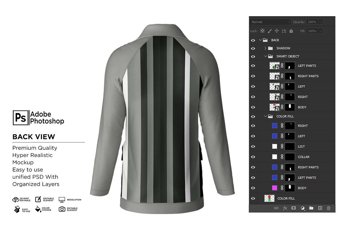 Shirt Suit Formal Mockup, a Shirt Mockup by Nanggroe Scripting (Photo 8 of 9)
