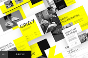 Grizly – Business PowerPoint Templat, a Presentation Template by Dens Creative Studio (Thumbnail 1 of 6)