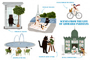 Paris - Illustrations and Objects, a Food Illustration by Biso Studio (Thumbnail 3 of 12)