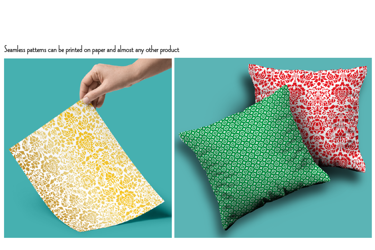 Seamless Christmas Patterns preview 2