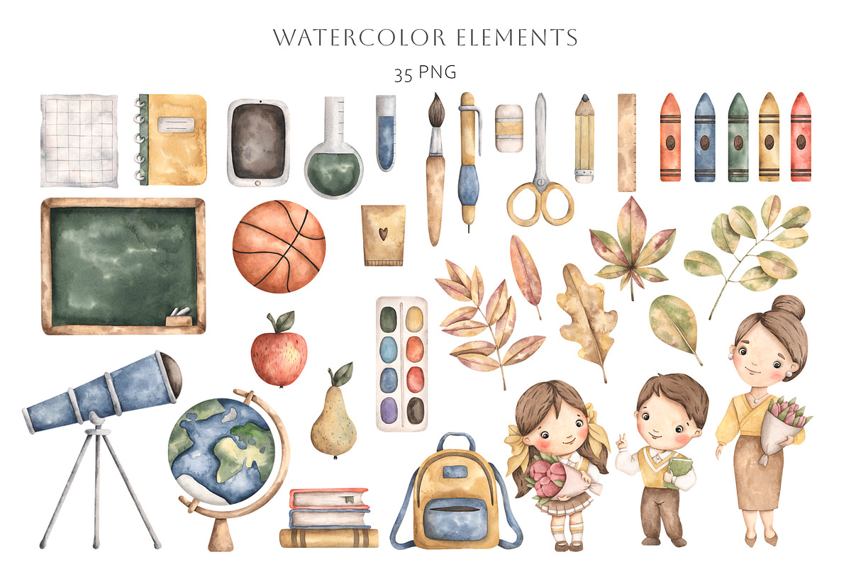 Back to school, an Education Illustration by NellyaEgorova (Photo 2 of 11)