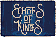 Kingdom Crown Vintage Label Font, a Serif Font by JumboDesign (Thumbnail 2 of 6)