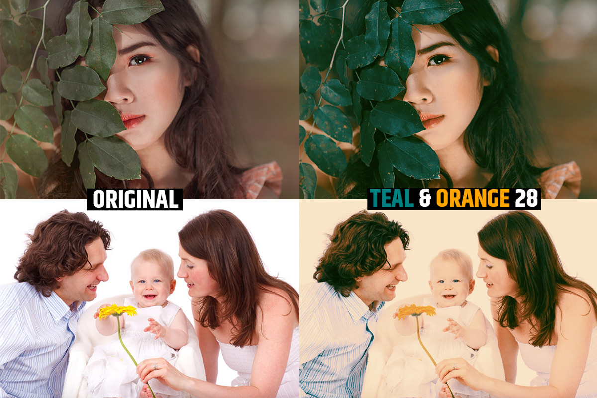Orange & Teal 30 Cinematic FILM LUTS, a Plug-in Add-On by WeLovePresets (Photo 30 of 61)