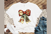 Christmas Coquette Bow PNG, an Illustration by Sublimation Artist (Thumbnail 4 of 9)