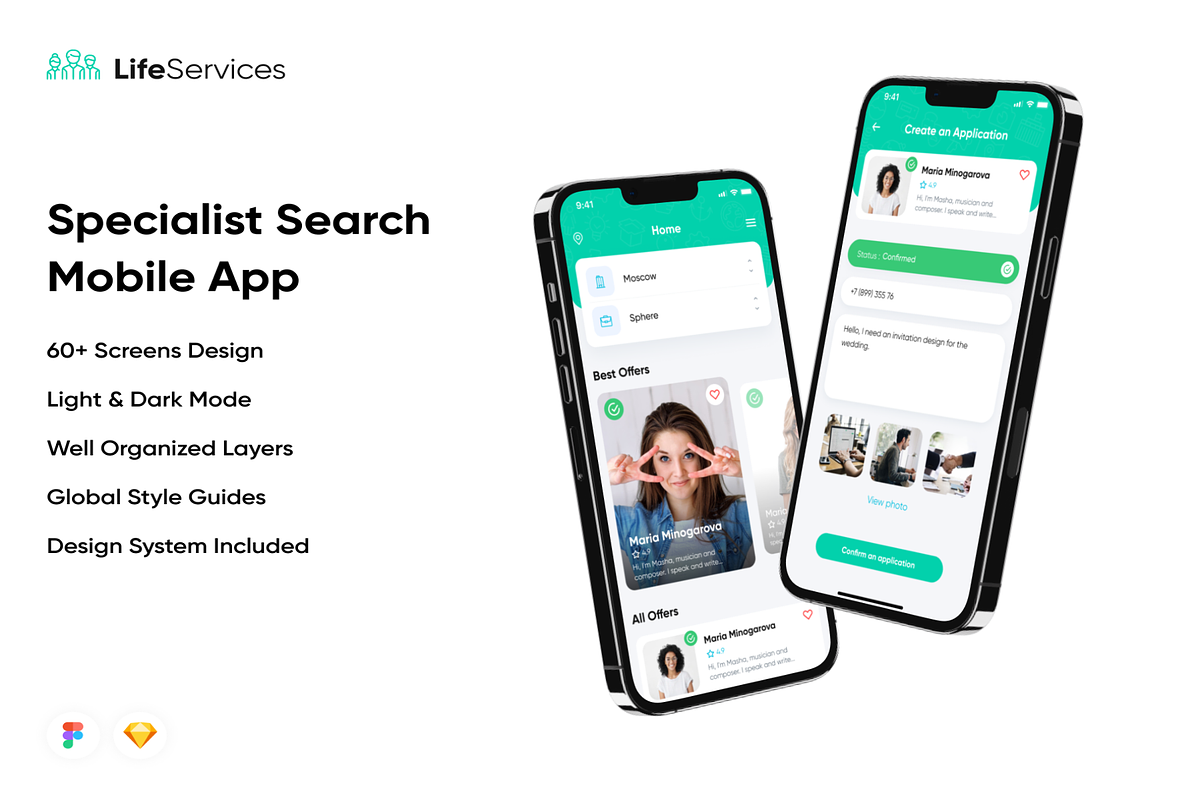 LifeServices app, an App Template by Creative Perspective (Photo 1 of 6)