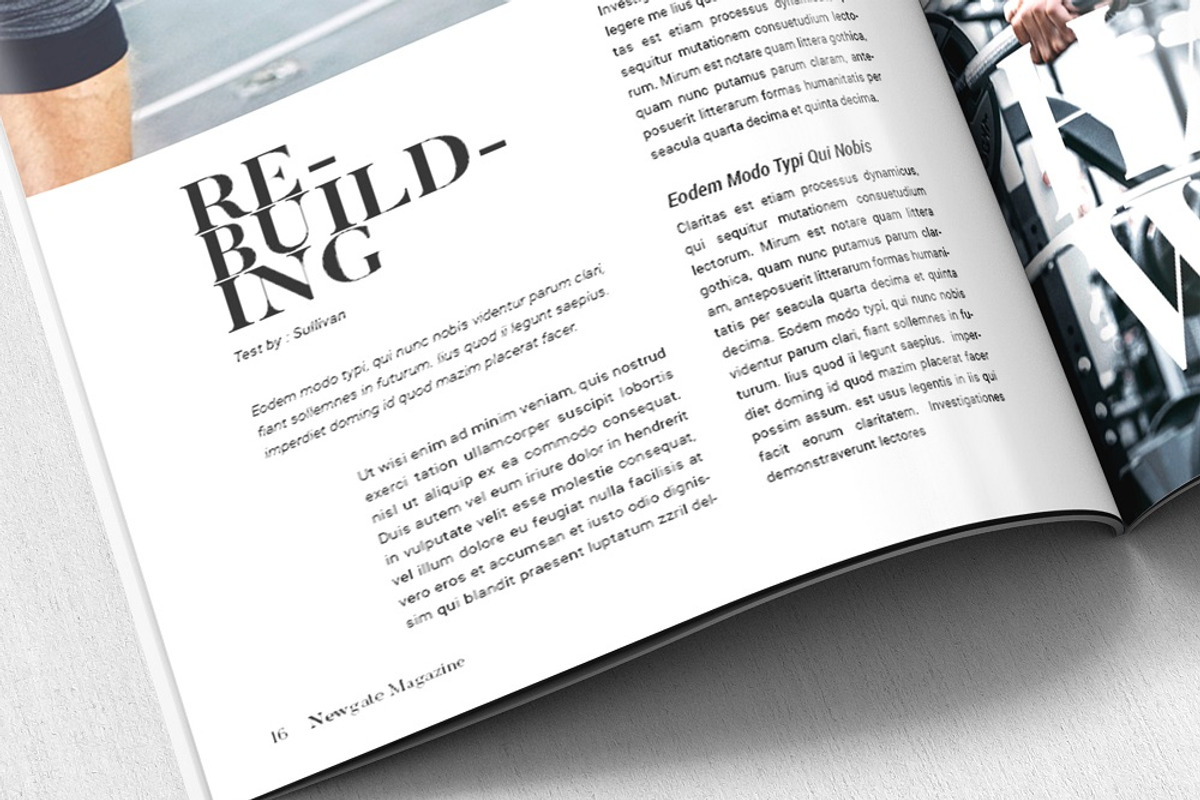 Newgate Magazine - 2019 Edition, a Magazine Template by Bokuto (Photo 7 of 13)