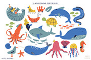Aquatic Life, an Animal Illustration by AnkaDrozd (Thumbnail 2 of 12)