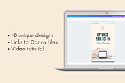 Elegant Pinterest Pin Templates, a Social Media Template by Roger Coles (Thumbnail 3 of 7)