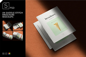 Brochure Mockup, an Advertising Mockup by megostudi0